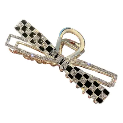 Butterfly Hairpin Clip 10cm Sparkly Gold