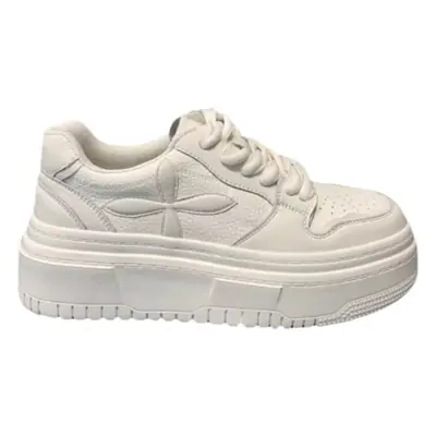 Women's White Platform Sneakers 2023 Summer