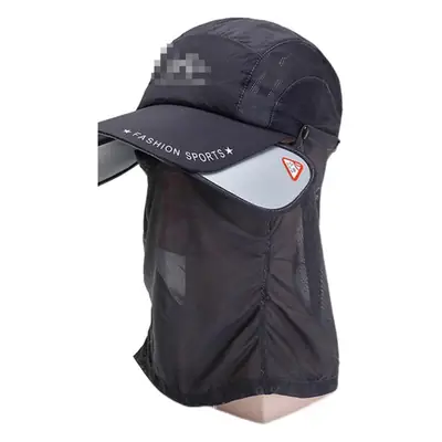 Outdoor Mesh Sun Hat with Mosquito & Insect Proof Design