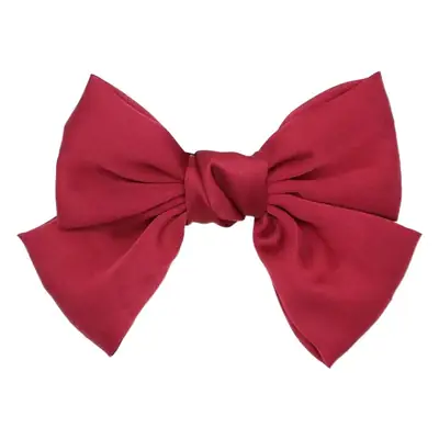 Big Bow Hairpin for Women Navy Color