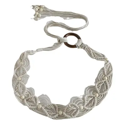 Bohemian Wax Rope Ethnic Knot Women's Belt