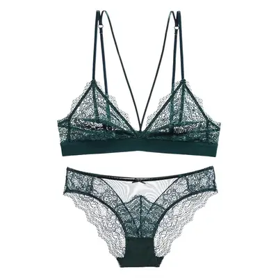 French Lace Underwear Set Wire-Free Summer