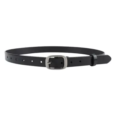 Women's Adjustable Cowhide Leather Belt with Buckle