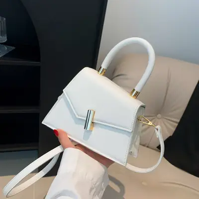 Black Square Shoulder Bag 2026 Summer