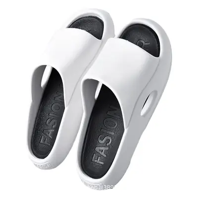 Men's White Foam Slippers Summer Home Wear