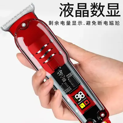 Transparent Electric Hair Clipper with 12mm Blades