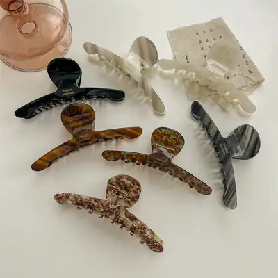 11.5cm Korean Style Shark Clip Headwear for Women