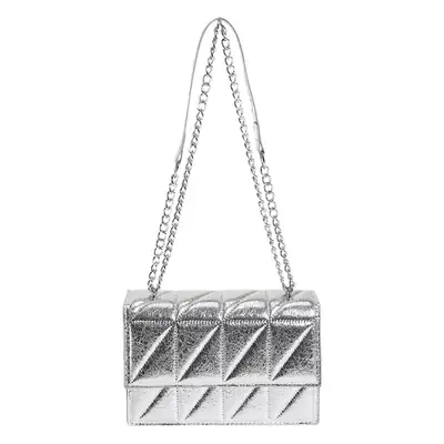 Korean Style Lattice Crossbody Bag Women 2026