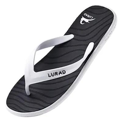 Luladi Flip Flops Men's Slippers Outdoor Wear Summer Non-Slip Wear-Resistant Waterproof Casual Sandals Sandals