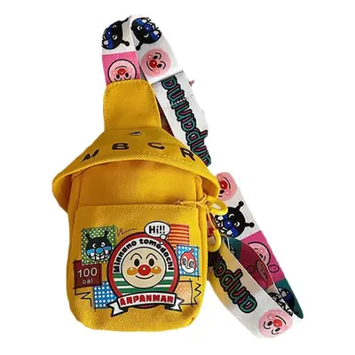 Kids Coin Purse Black White Letters Crossbody Bag