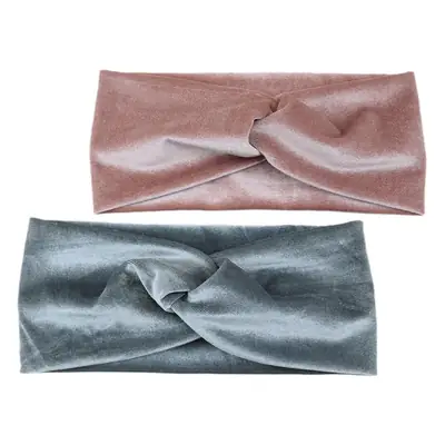 Warm Velvet Cross Hair Band for Women with Ear Protection