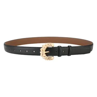 Genuine Leather Belt Women's Trendy Buckle Style Brown