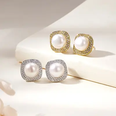 2025 Korean Style Pearl Earrings for Women