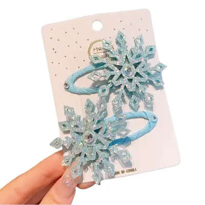 Frozen Snowflake Korean Style Hairpin for Girls