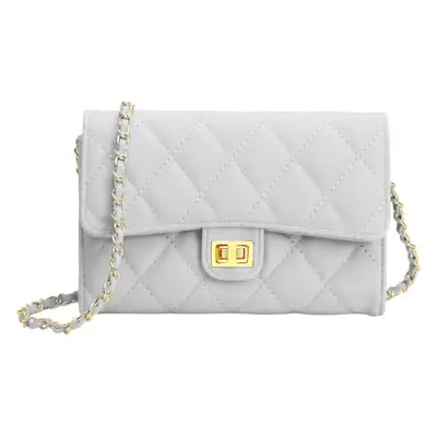 White Rhomboid Korean Style Women's Wallet Bag