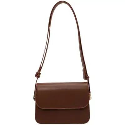 Brown Square Crossbody Bag for Women 2023