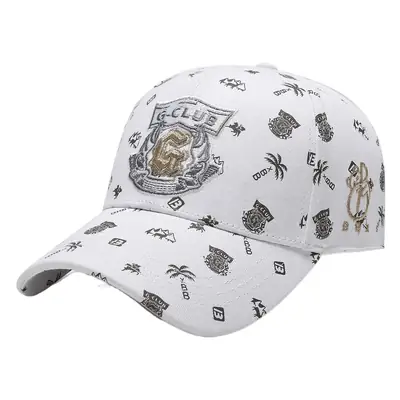 Black Unisex Baseball Cap with Full Print & Shield Design