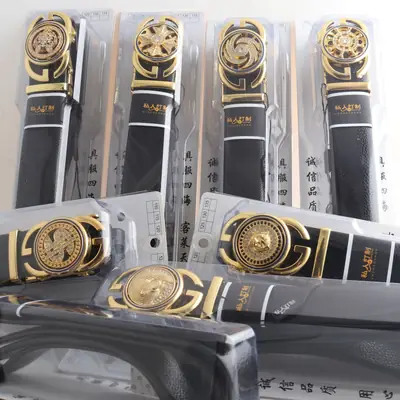 Hongsheng Automatic Buckle Gift Belt for Men