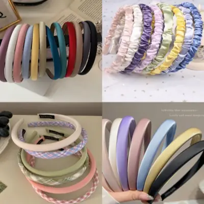 Red Japanese Style Hair Hoop for Girls