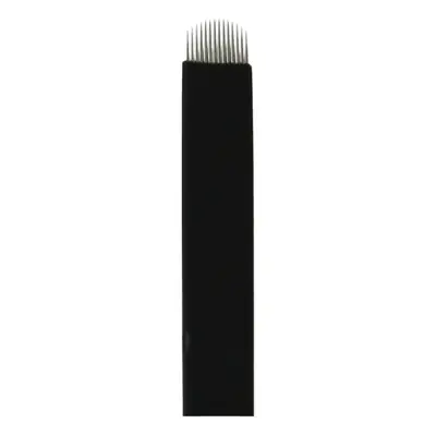 Black Leather Semi-Permanent Tattoo Needle 0.18 Silk