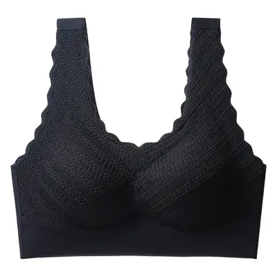 Oxygen-Friendly Push-Up Bra for Women, Seamless, Underwire-Free, Side Breast Collection