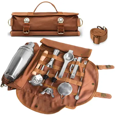 One-Shoulder Bending Storage Bag Canvas Storage Bag