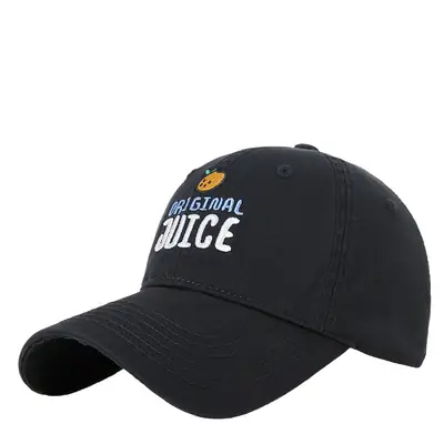 Women Baseball Cap with Letter Embroidery Grey