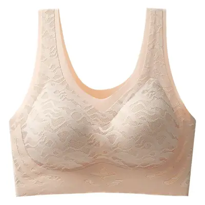 Naked High Elastic Anti-Sagging Underwear Women Small Chest Push Up No Steel Ring No Trace