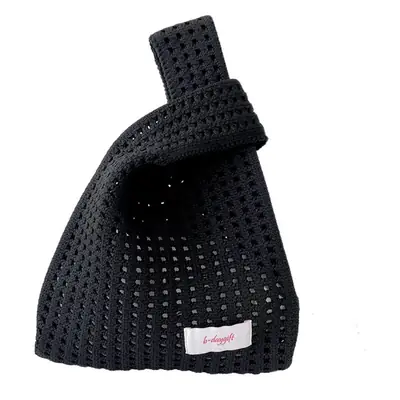 Green Knitted Women's Shoulder Bag Casual Tote