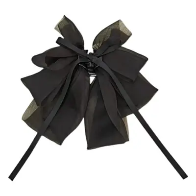 White Bow Hairpin for Women's Back of Head 2025