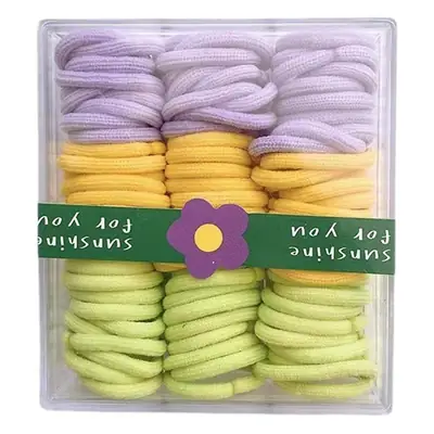 Children's Rubber Hair Bands Colorful High Elastic Baby Hair Accessories