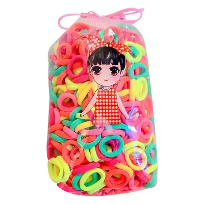Children's Rubber Hair Bands for Girls High Pony Tails