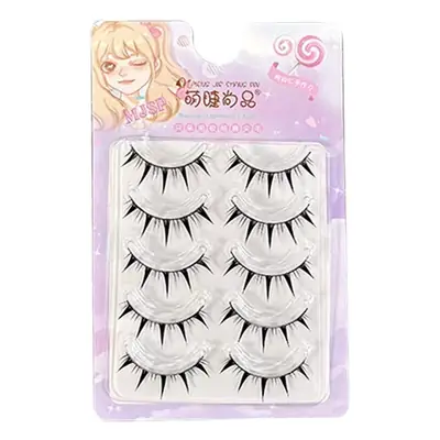 Cute Ciliary Shangpin Cartoon Thick Barbie One-Piece False Eyelashes