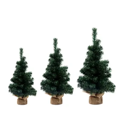 20cm Mini Christmas Trees for Table Decor