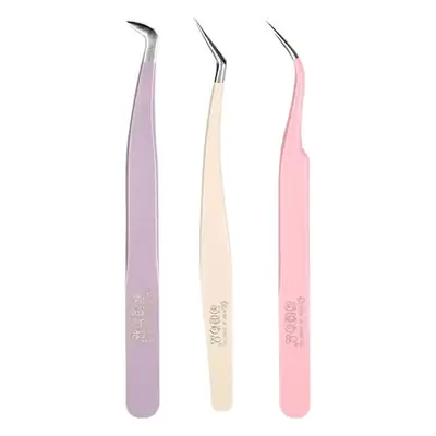 Cute Ciliary Shangpin False Eyelash Tweezers Gold Feather Clip