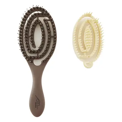 Ukiha Boar Bristle Hair Comb Detachable Portable Massage