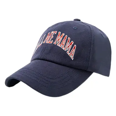 Korean Letter Embroidered Baseball Cap for Men Women Extra Large