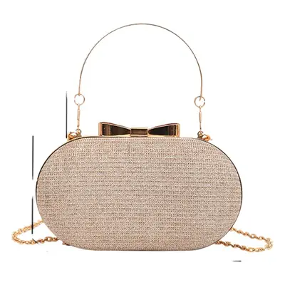 Pink Heart-Shaped Mini Chain Bag for Women