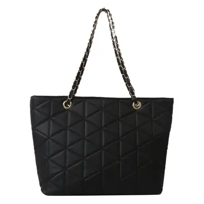 Pink Quilted Chain Shoulder Bag for Women