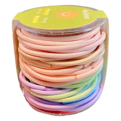 Colorful Rainbow Hair Rubber Bands for Girls