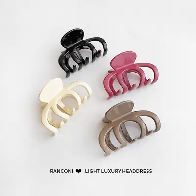 Retro Shark Clip Hair Grab for Women