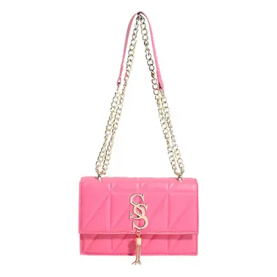 Pink Quilted Shoulder Bag for Women 2023