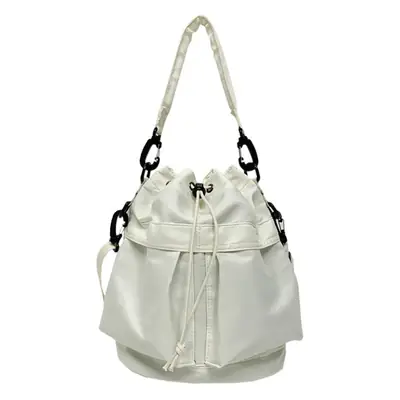 Black Nylon Shoulder Bag for Women Large Capacity