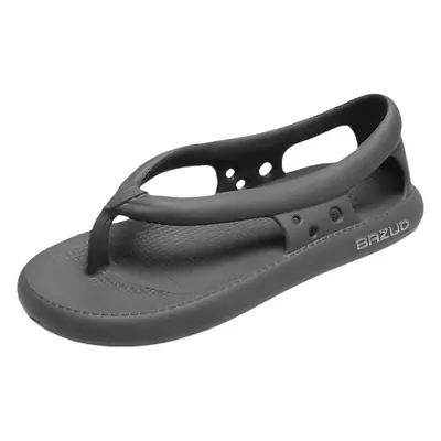 Cross-border New Flip-flops with Heel for Men and Women Summer Outer Wear Non-slip Resistant Wear-resistant Clip Flip-flops with Heel Thickened Slippers