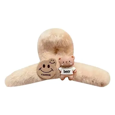 Autumn Plush Shark Hair Clips for Girls