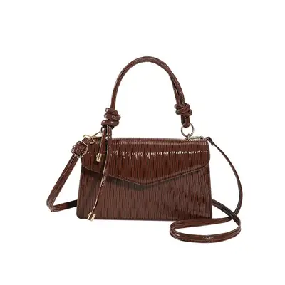 Orange Embroidered Women's Shoulder Bag 2023