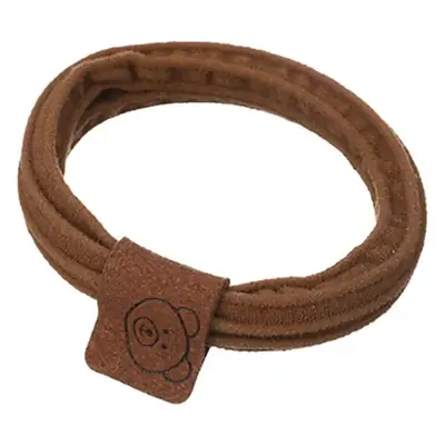 Brown Thick Bear Head Rope for Women's Hair