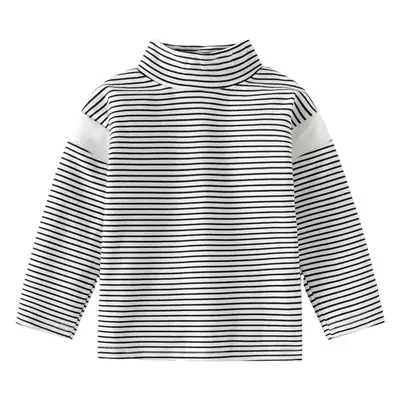 Kids Striped Long Sleeve Thermal Top 2025