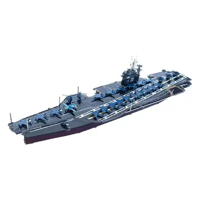 Crazy Model 3D Stainless Steel Aircraft Carrier Toy