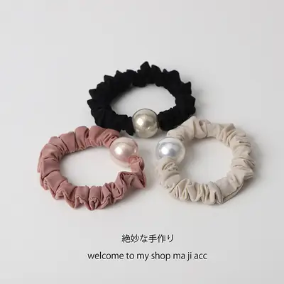 Pearl Hair Bands for Women - Soft & High Elastic